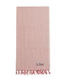 beach towel mc2 saint barth foutas light red