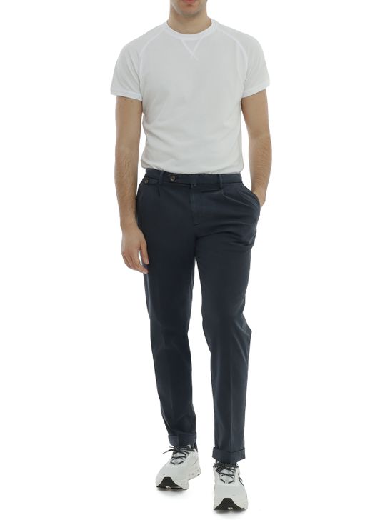 trousers-briglia-1949-tencel-cotton-blue