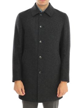 Cappotto Sartoria Latorre Spinato Grigio
