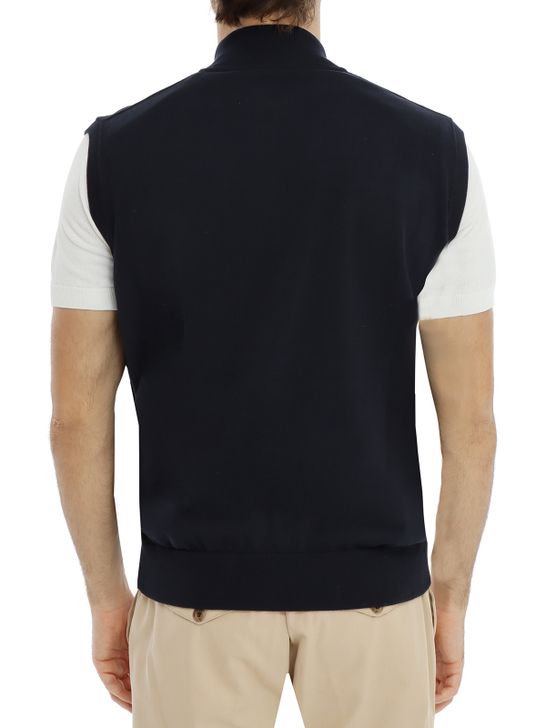 gilet-filippo-de-laurentiis-bomber-blu-bz1sm2at-cr12r-890