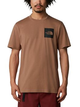 T-Shirt The North Face Fine Tee Marrone