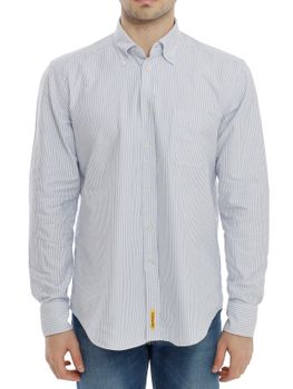 Camicia B.D. Baggies Oxford Bianco/Celeste