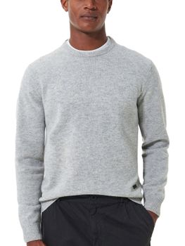 Maglia Barbour Essential Patch Grigio