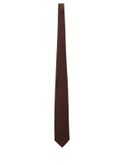 tie holliday & brown jacquard brown
