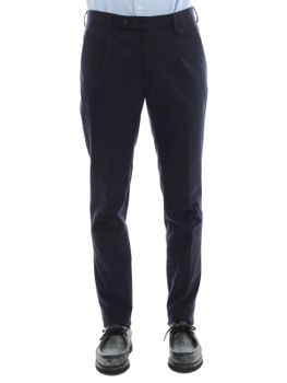 Pantaloni Berwich Bull Cotton Blu