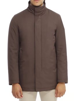 Jacket Herno Woolen Melange Brown