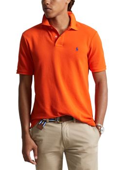 Polo Shirt Polo Ralph Lauren Mesh Orange