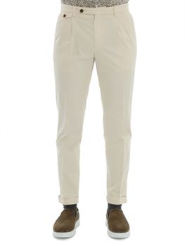 Pantaloni Briglia 1949 Tencel-Cotone Beige