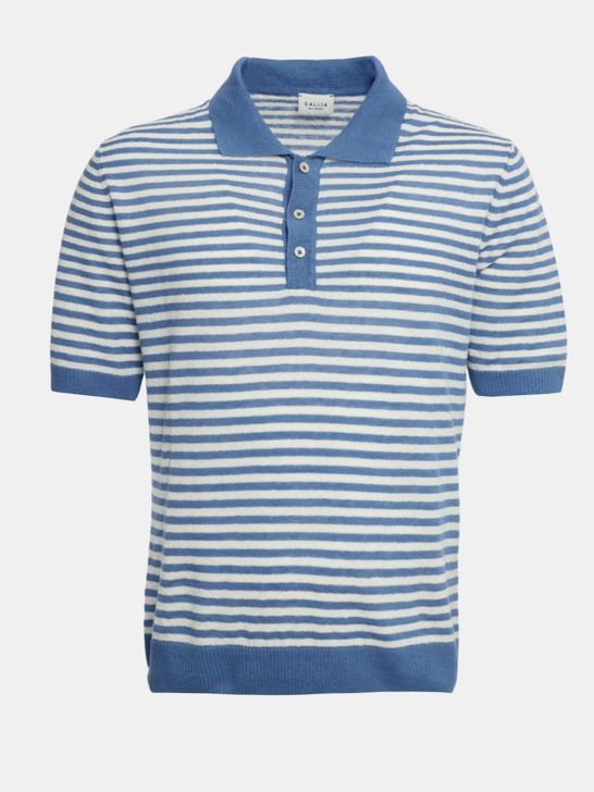 polo-gallia-righe-azzurro-north-18