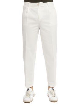 Pantaloni Briglia 1949 Bricklaned Bianco