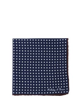 Pocket Handkerchief Holliday & Brown Blue