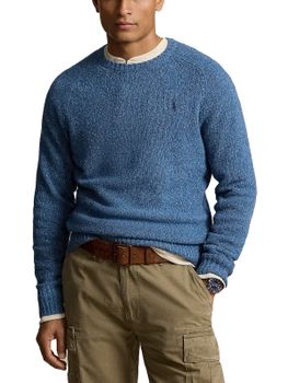 Sweater Polo Ralph Lauren Speckled Light Blue