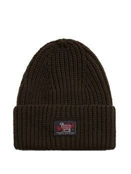 Beanie Woolrich Patch Green