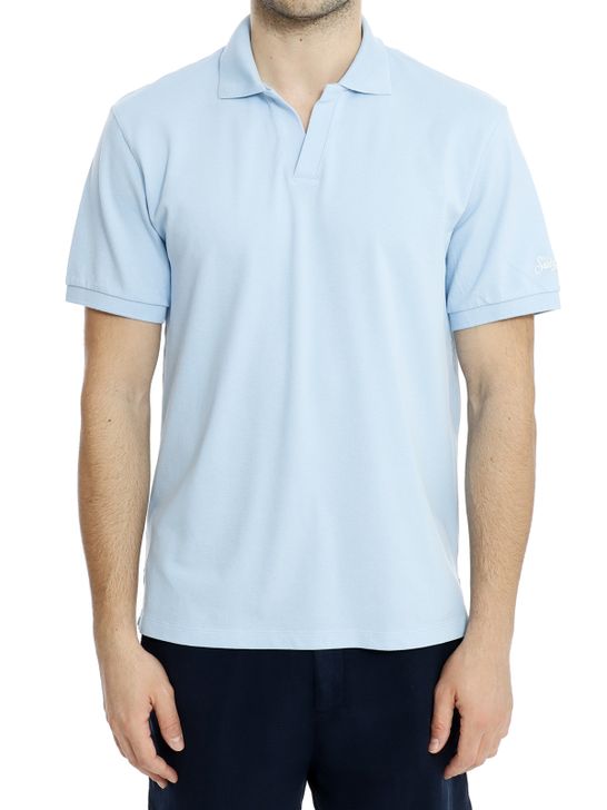 polo-shirt-mc2-saint-barth-linen-light-blue