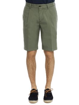Bermuda Devore Incipit Pima Cotton Verde
