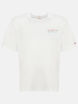 T-Shirt MC2 Saint Barth Delmar Bianco