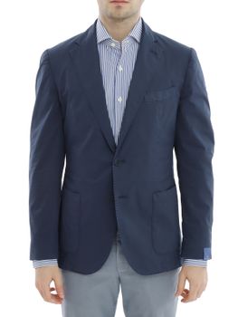 Giacca Santaniello Cotone Blu