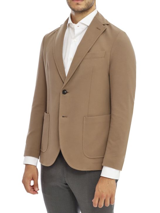 blazer-circolo-1901-cashmere-touch-beige