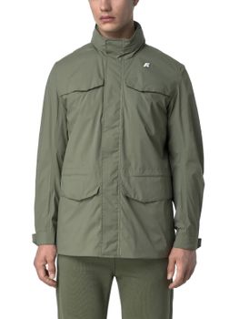 Field Jacket K-Way Manuel Stretch Verde