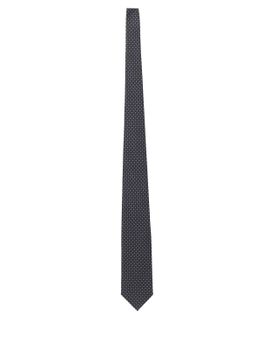 Tie Holliday & Brown Twill Blue