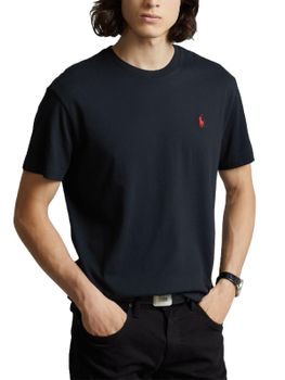 T-Shirt Polo Ralph Luren Jersey Nero