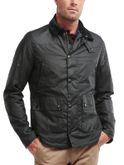 giubbino barbour reelin wax verde