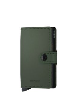 Portafoglio Secrid Matte Verde-Nero