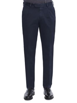 Pantaloni Devore Incipit Supima 3 Twill Blu