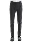 trousers berwich poli wool eco grey