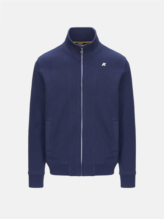 sweatshirt-k-way-finn-french-terry-blue
