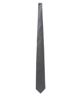 Tie Holliday & Brown Jacquard Grey