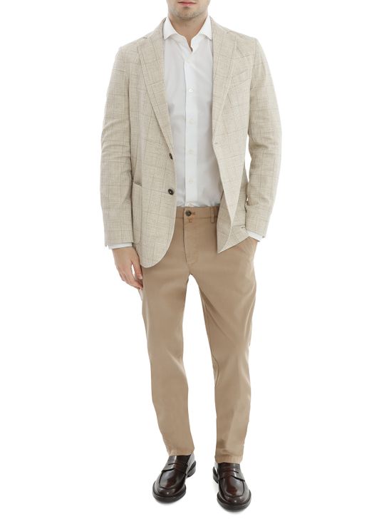 pantaloni-briglia-1949-micro-quadro-beige-bg05-325048-93
