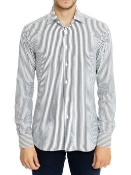 Shirt Xacus Taylor Active White/Brown