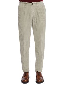 Pantaloni Devore Incipit Velluto Rocciatore Beige
