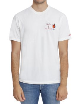 T-Shirt MC2 Saint Barth Arnott Bianco