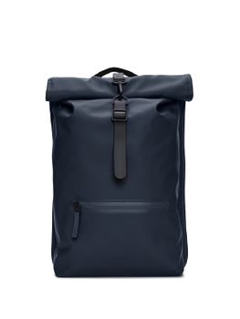Zaino Rains Rolltop Rucksac Blu