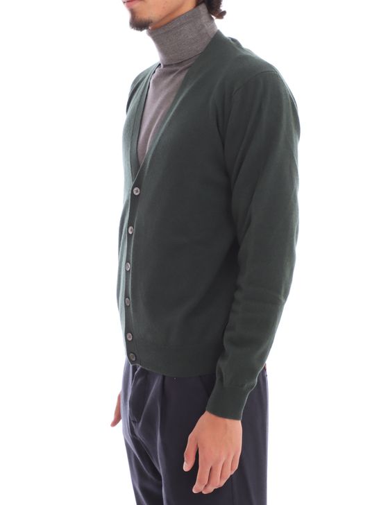 cardigan-filippo-de-laurentiis-verde-cb1ml-wc12r-680-d1b182