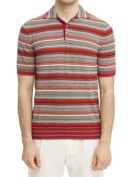 Polo Shirt Gallia Jacquard Multicolor