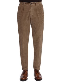 Pantaloni Devore Incipit Velluto Rocciatore Beige