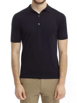 Polo Shirt John Smedley Adrian Blue