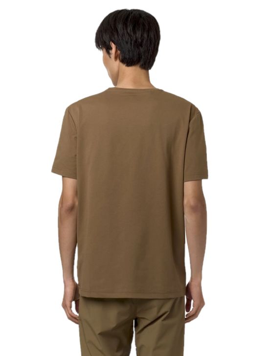 t-shirt-k-way-seril-travel-brown