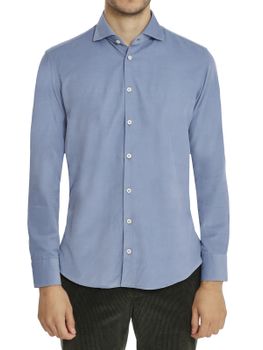 Shirt Bastoncino Corduroy Light Blue