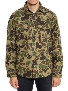 Jacket Filson Fleece Lined Jac-Shirt Brown