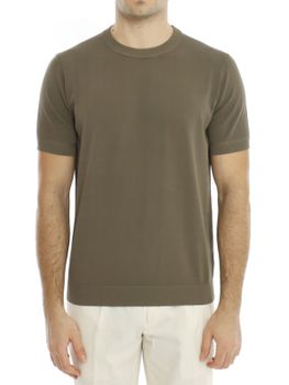 T-Shirt Kangra Girocollo Marrone