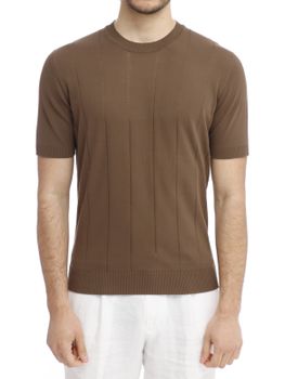 T-Shirt Kangra Armaturata Marrone