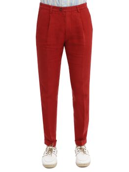 Trousers Devore Incipit Red