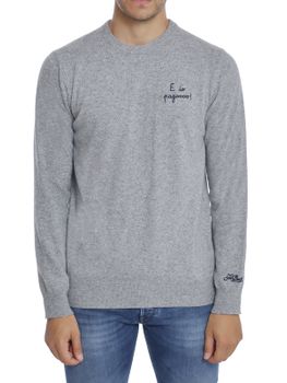 Maglia MC2 Saint Barth Heron Grigio