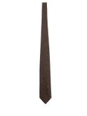 tie holliday & brown wool brown