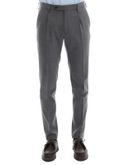 trousers berwich poli wool eco grey