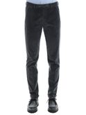 pantaloni briglia 1949 velluto grigio